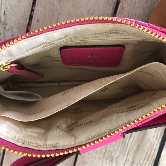 🎀 NWT Juicy Couture Sweet Dreams Bow Wristlet - Picture 6 of 8